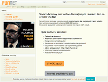 Tablet Screenshot of funnet.pl